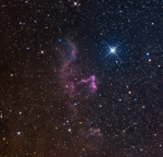 IC59 e IC63 con Gamma Cassiopea - Settembre 2014