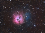 M20 nebulosa Trifida - giugno 2014