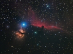 NGC2024 Nebulosa Rosetta e B33 Nebulosa testa di cavallo