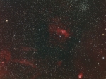 NGC7625 Nebulosa Bubble e M52 - Luglio 2013
