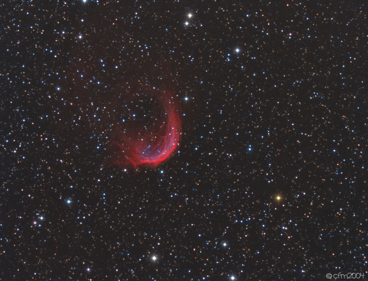 SH2-188 Nebulosa Delfino in Cassiopea